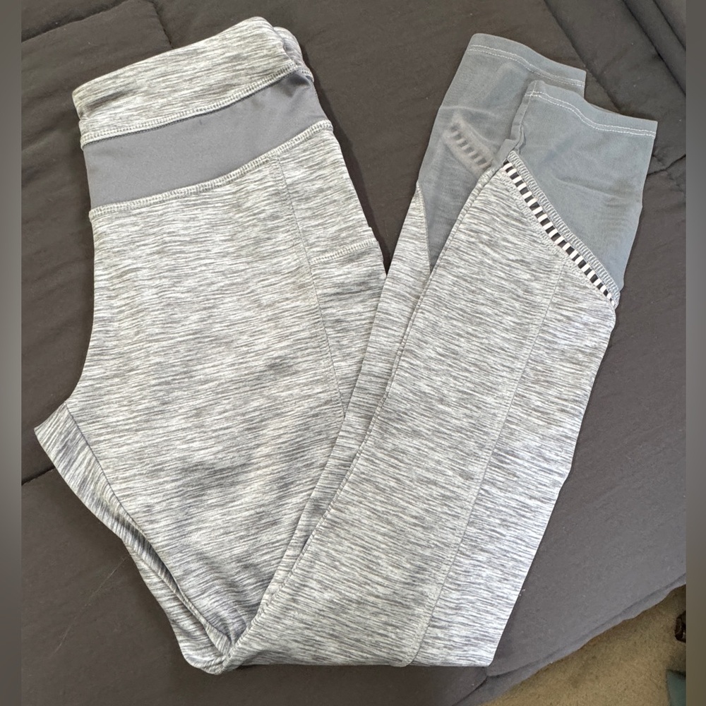 Grey & Pink Leggings